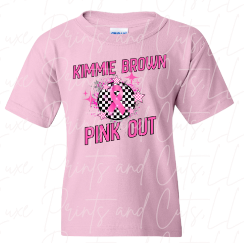 Kimmie Brown Checkered Pink Out!