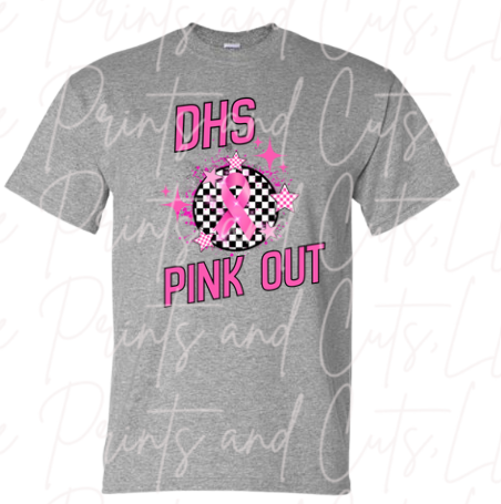 DHS Checkered Pink Out