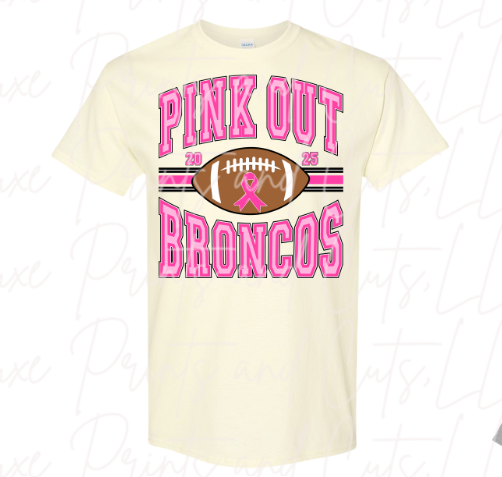 Pink out Broncos