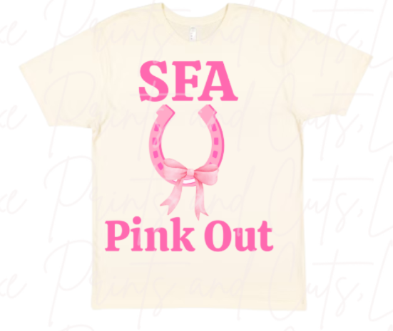 SFA Pink Out Horseshoe