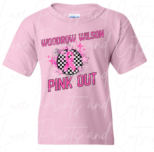 Woodrow Wilson Checkered Pink Out