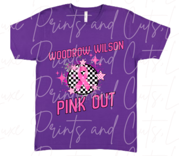 Woodrow Wilson Checkered Pink Out