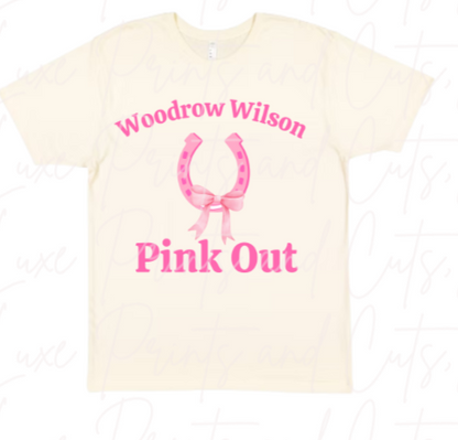 Woodrow Wilson Pink Out Horseshoe